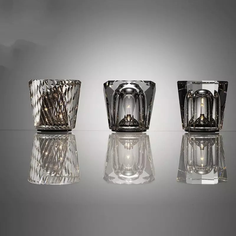 LumiGlimmer | Crystal Lamp Bezdrôtová stolová lampa