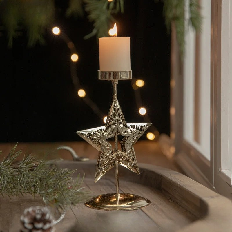 HolidayCharm | Držiak na čajové sviečky na vianočný stôl