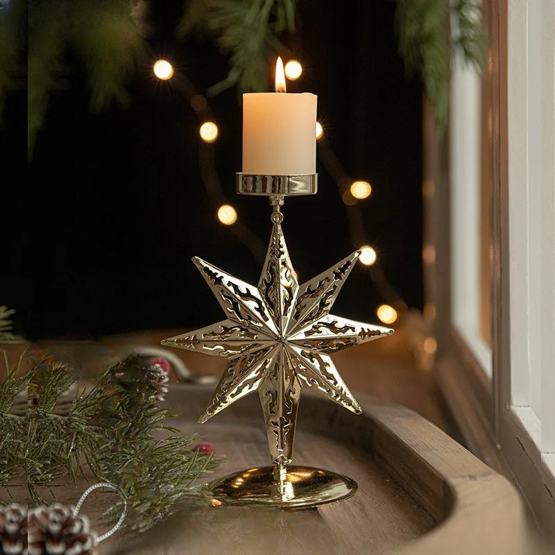 HolidayCharm | Držiak na čajové sviečky na vianočný stôl