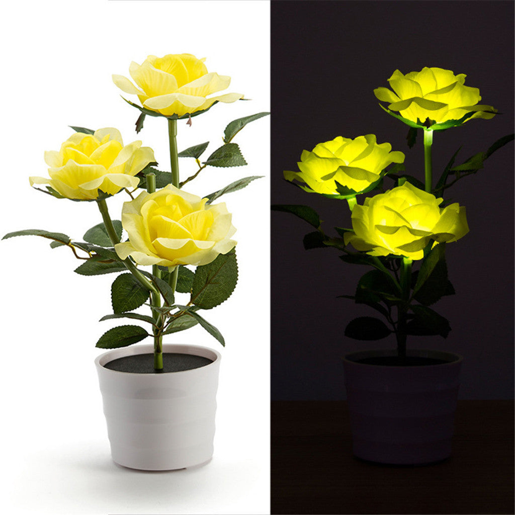 SolarGarden - lampa s lotosovým kvetom