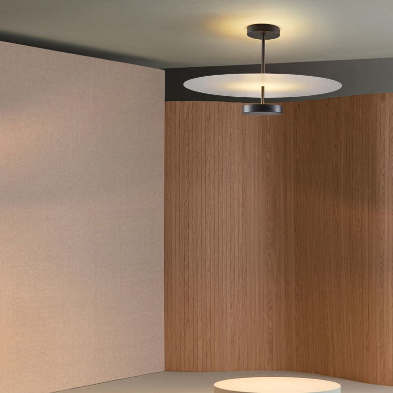 Minimalistické okrúhle závesné svetlo