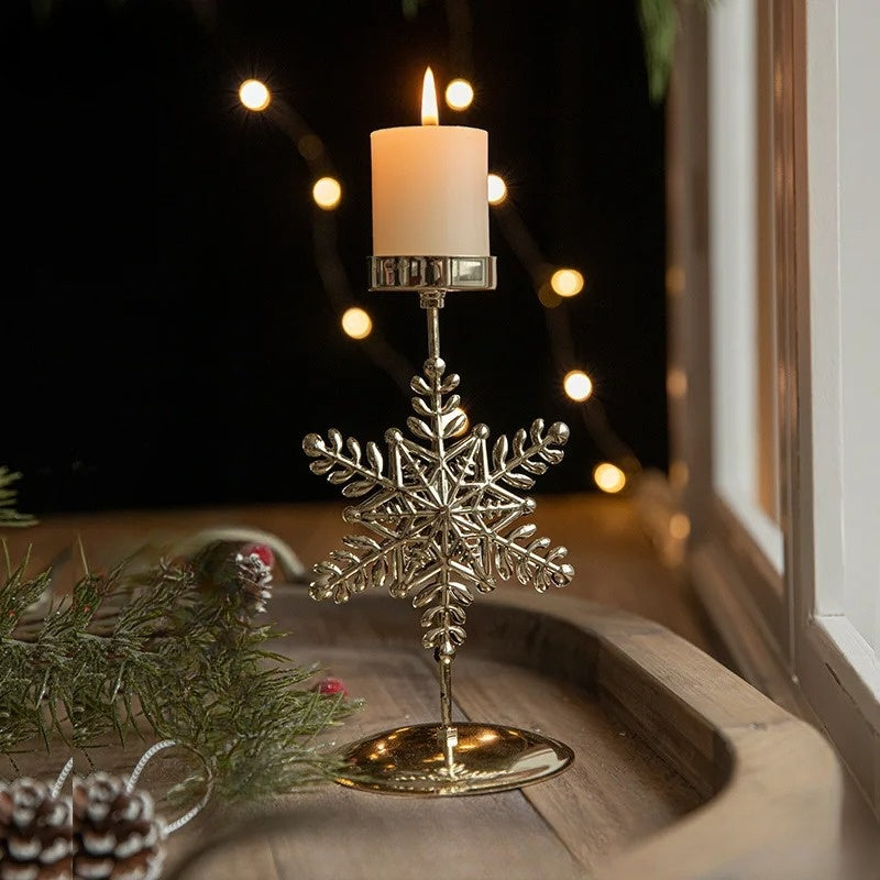 HolidayCharm | Držiak na čajové sviečky na vianočný stôl