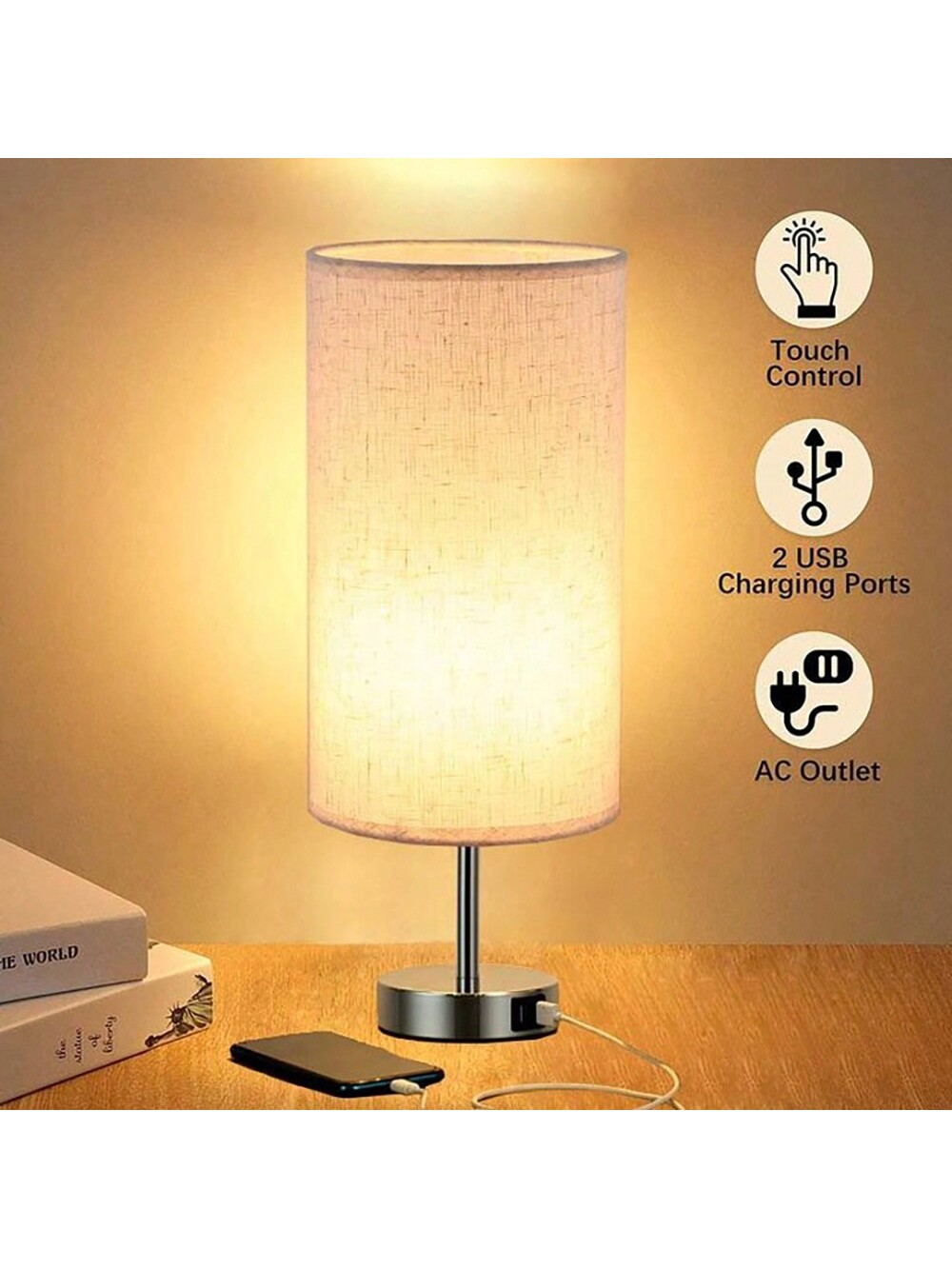 NordicLoom | Stolná lampa Nordic Fabric