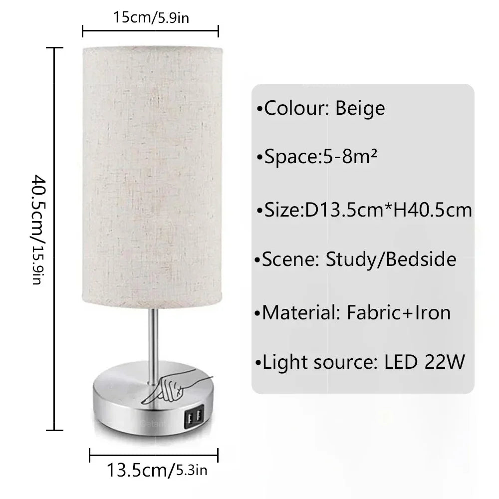 NordicLoom | Stolná lampa Nordic Fabric