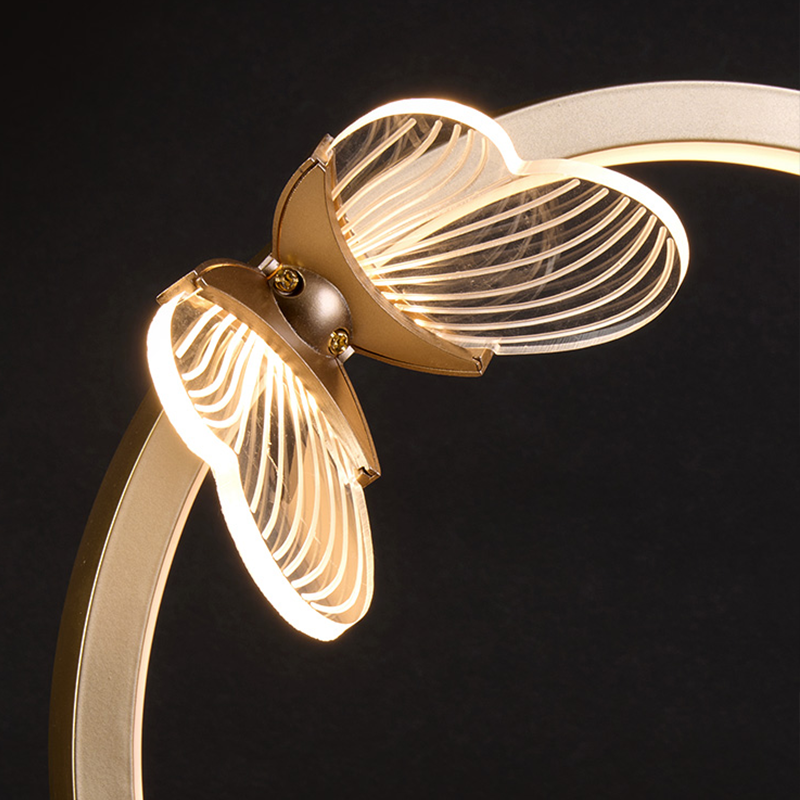 ModernistGlow - Stolná lampa Butterfly