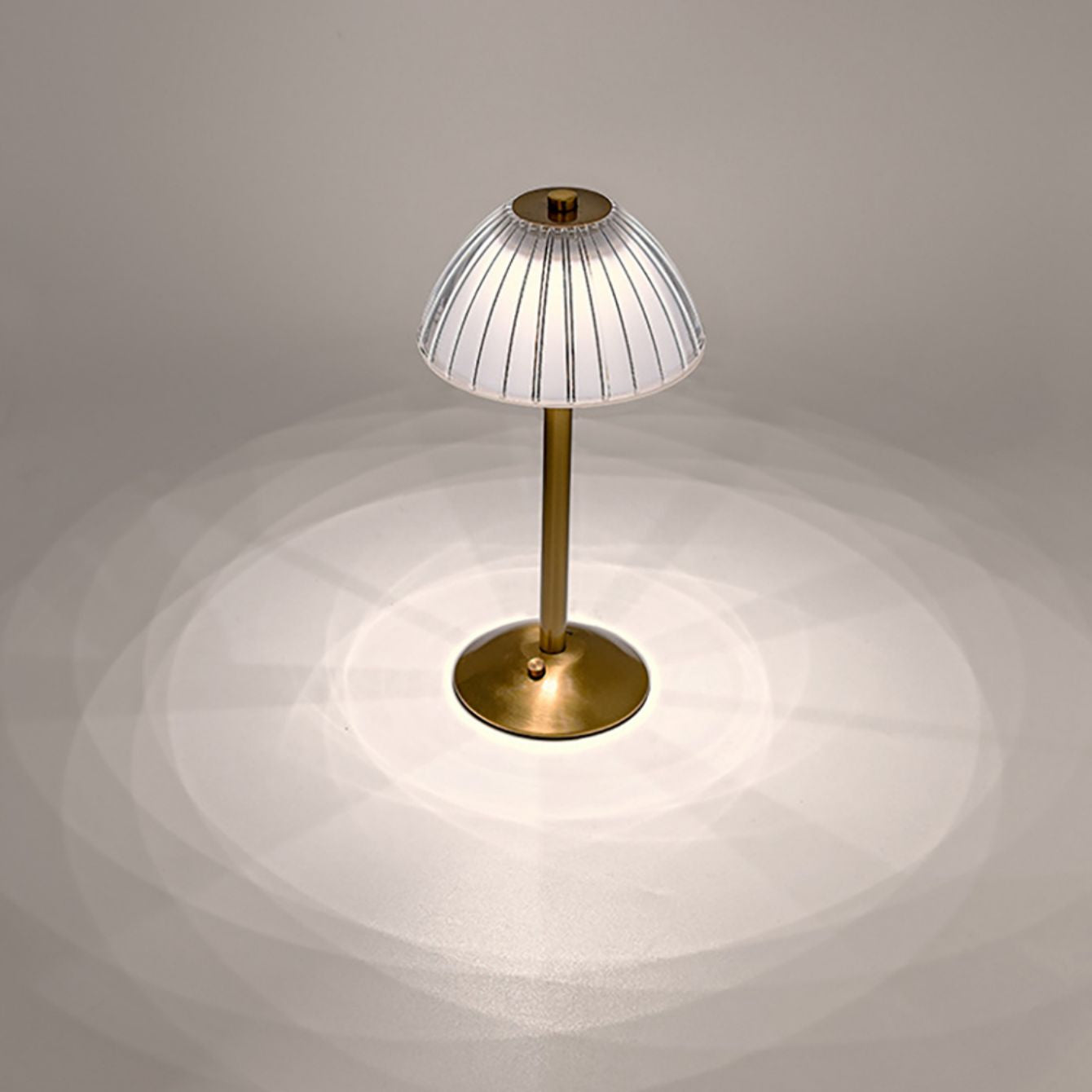VintageCrystal | Retro stolová lampa