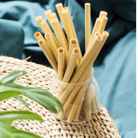 BambooCheers | Sada prírodných bambusových slamiek s ekologickou čistiacou kefkou