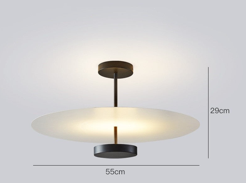 Minimalistické okrúhle závesné svetlo