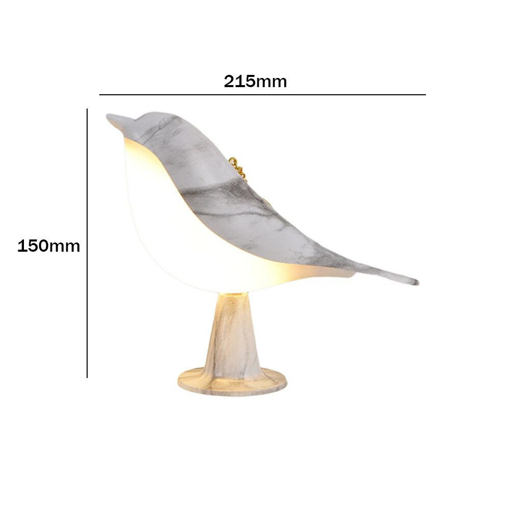 NestLight - Vtáčia stolová lampa