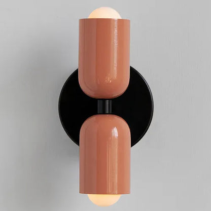 Stredoveký vietor s dvojitými hlavami v spálni francúzska nástenná lampa