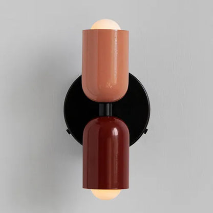 Stredoveký vietor s dvojitými hlavami v spálni francúzska nástenná lampa