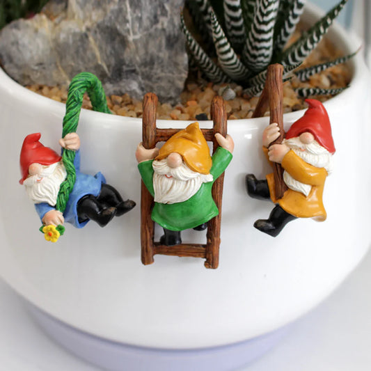 PottedPixies - Rozmarné závesné ozdoby Gnome