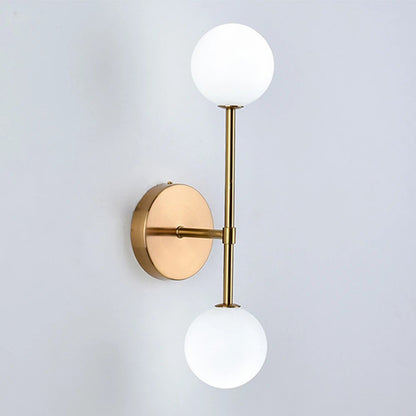 LuminousCrystal - Matné sklo Bal Led nástenné svietidlo