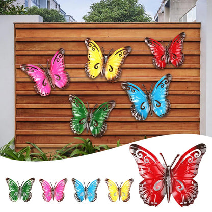 IronWings - železná dekorácia na stenu Butterfly