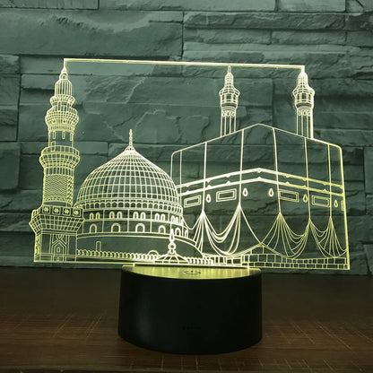 Islamská - mešita stolová lampa
