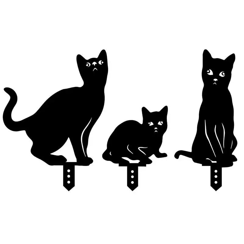 KittyGleam - Záhradné kolíky pre mačky
