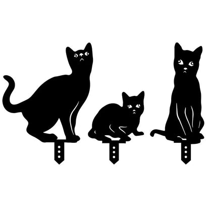 KittyGleam - Záhradné kolíky pre mačky