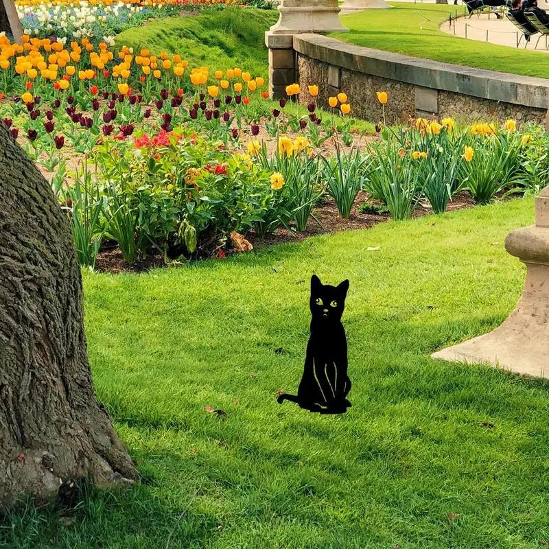 KittyGleam - Záhradné kolíky pre mačky