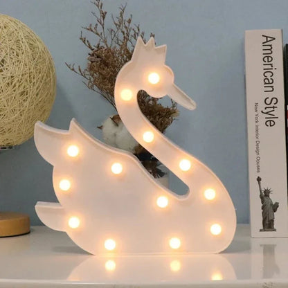 SafariLumina - Stolná lampa so zvieratami