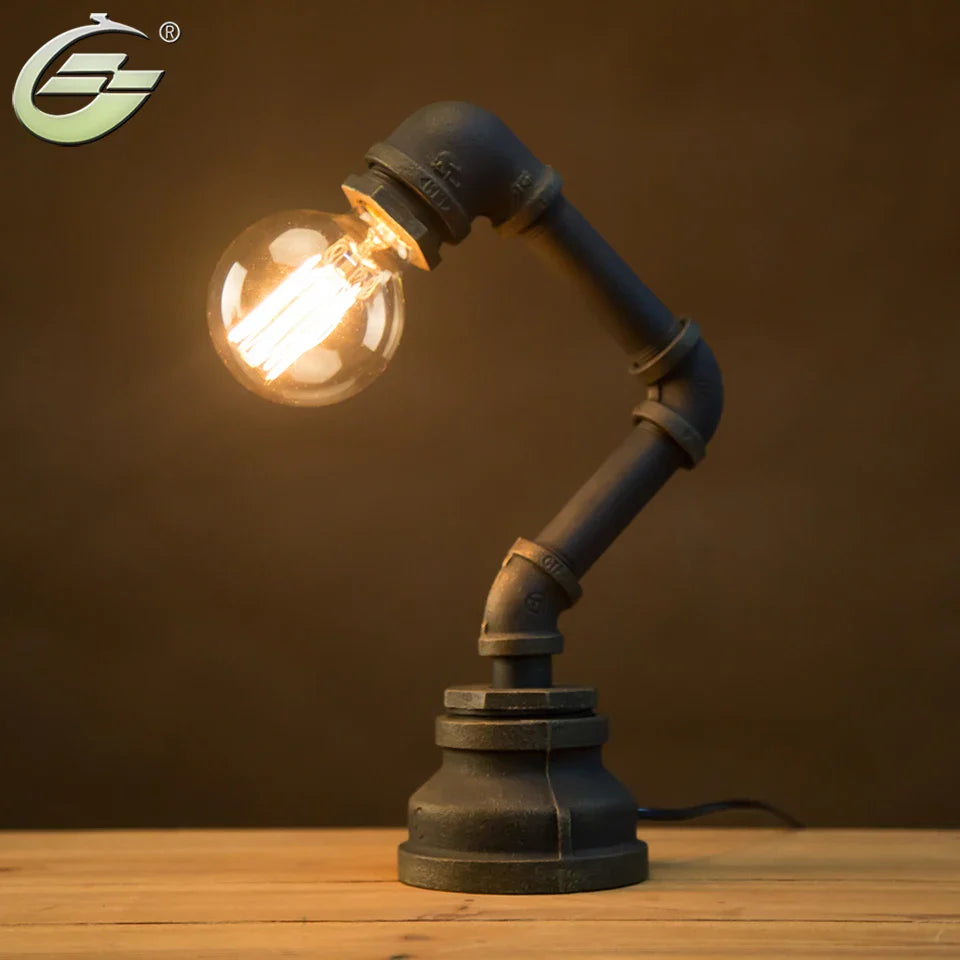 LiquidLuxe - kreatívna železná lampa Waterworks Lighting