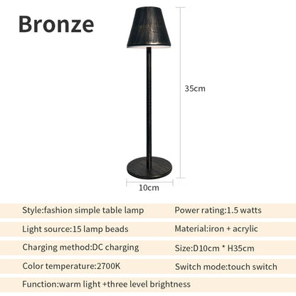 EcoGlow - Nabíjateľná stolová lampa