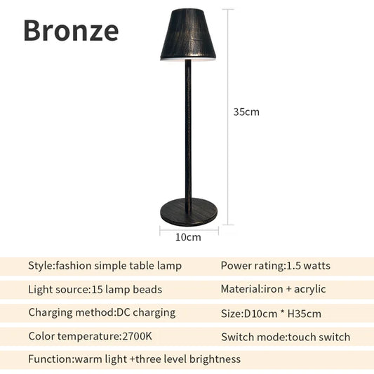 EcoGlow - Nabíjateľná stolová lampa