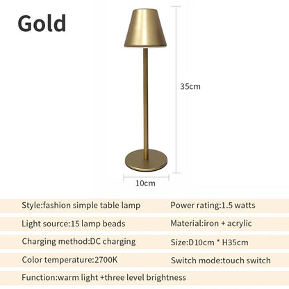 EcoGlow - Nabíjateľná stolová lampa