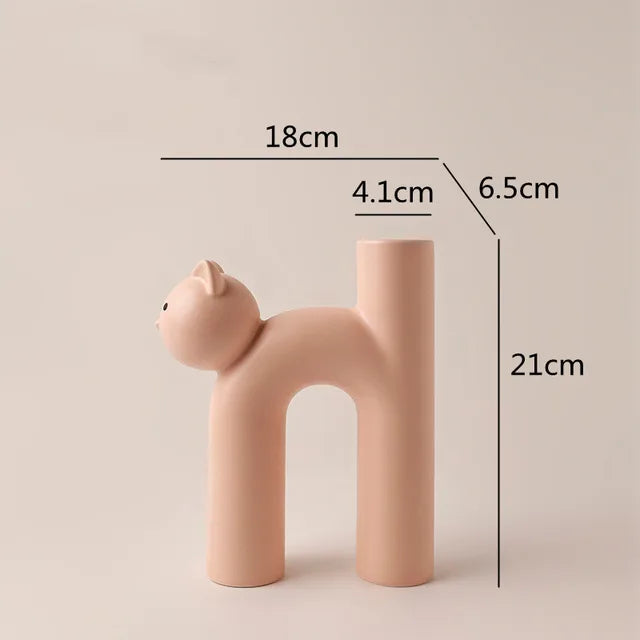 PurrPose - váza v tvare písmena H pre mačky