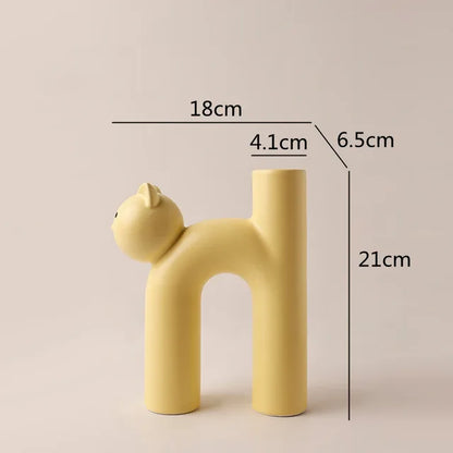 PurrPose - váza v tvare písmena H pre mačky