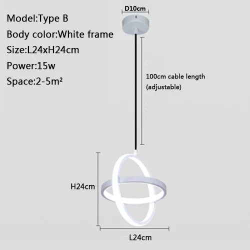 LuminaSimple - Jednoduchá závesná lampa