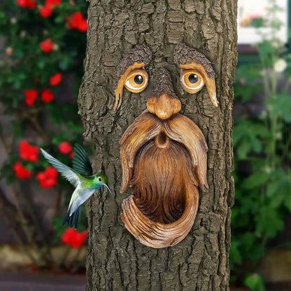 WiseWood - Tvár starého muža stromu