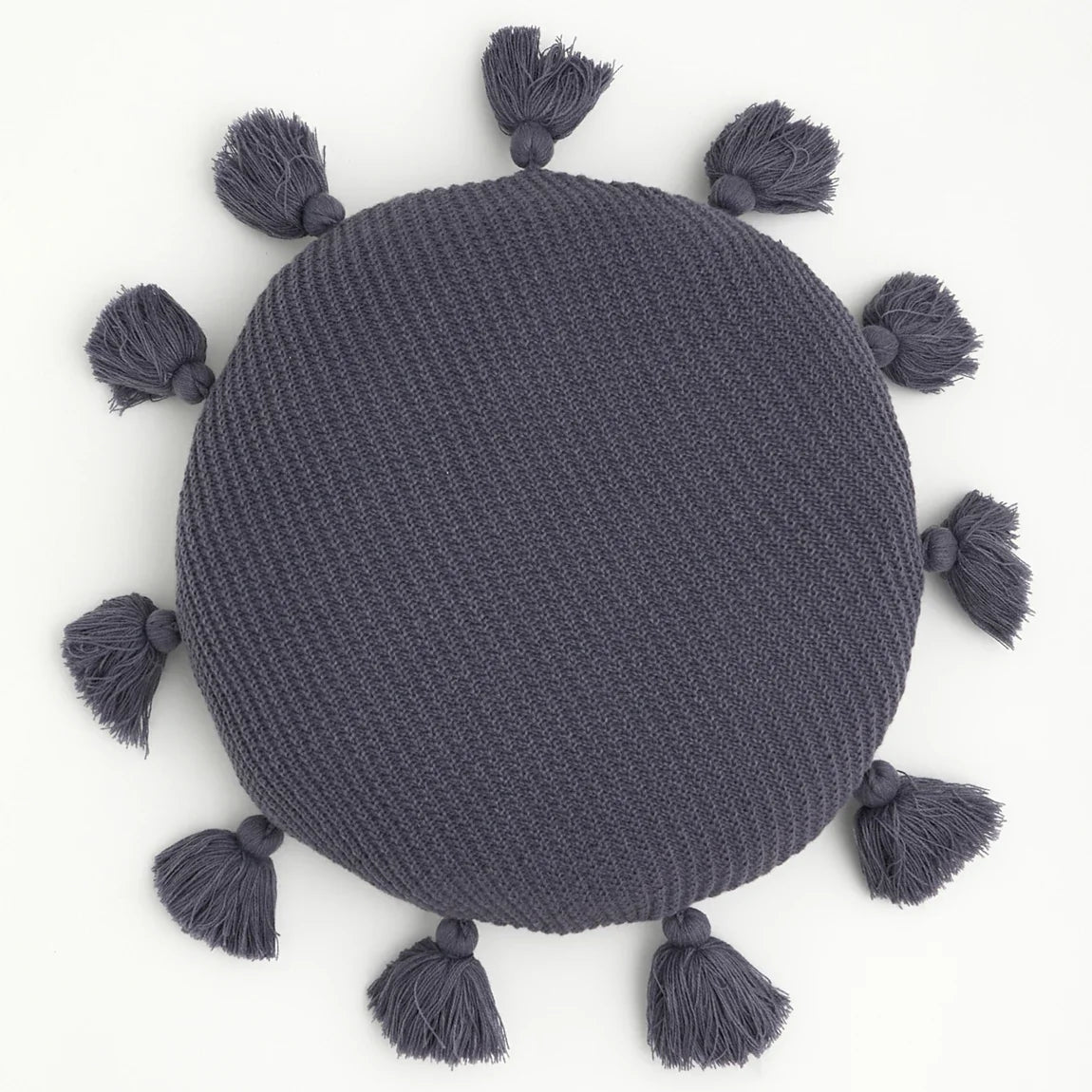 TasseledPlush | Mäkký okrúhly vankúš na sedenie