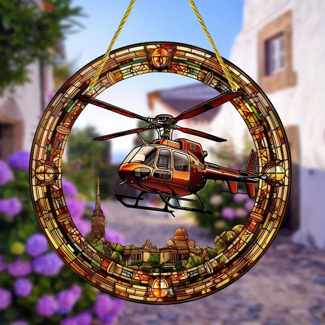 RoundGlass - Helikoptéra na zachytávanie slnka