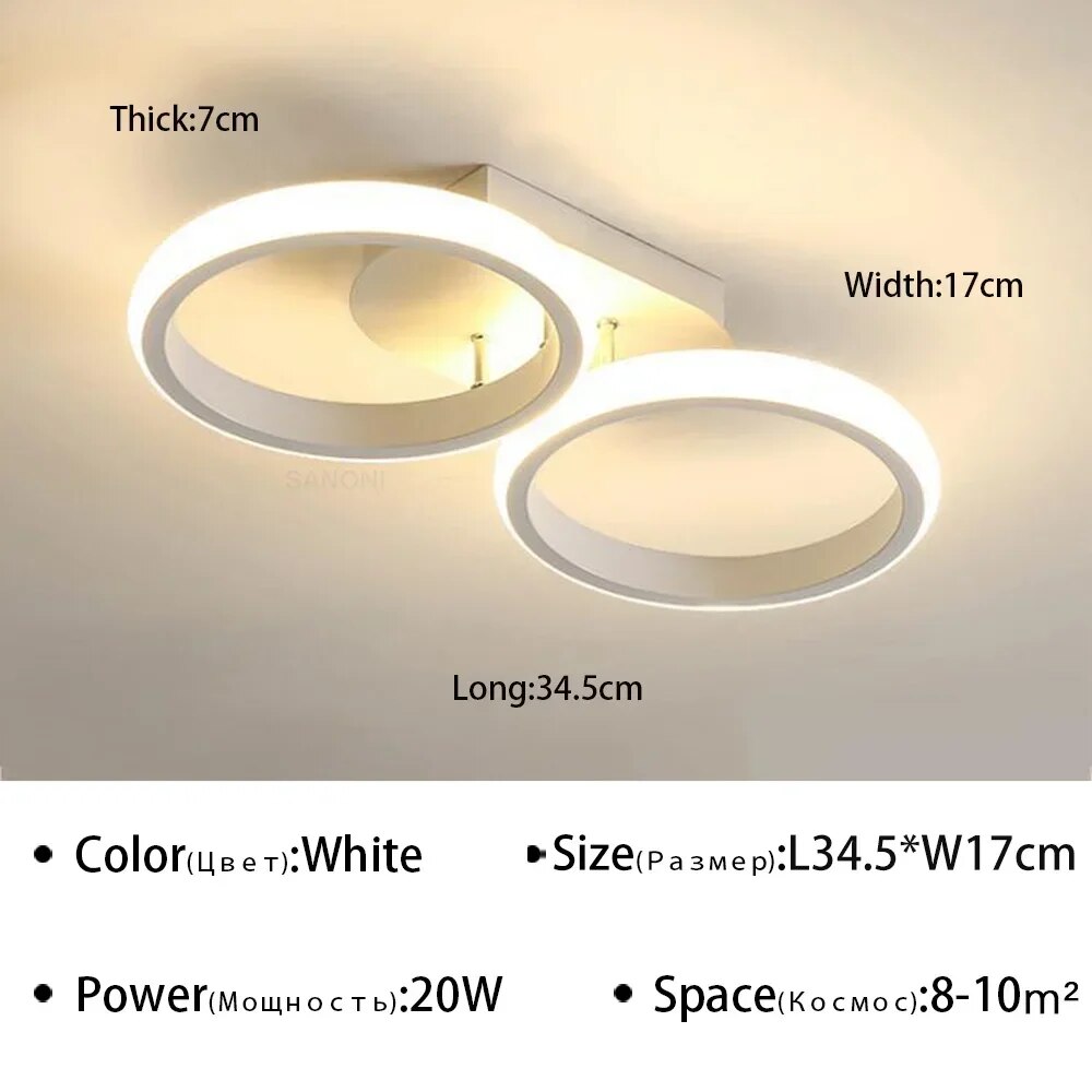 GlowRing - Prstencový luster