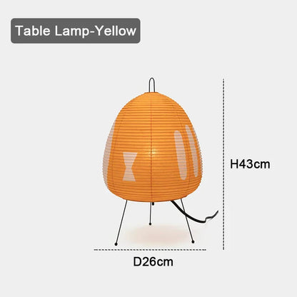 TranquilGlow - Japonská stolová lampa