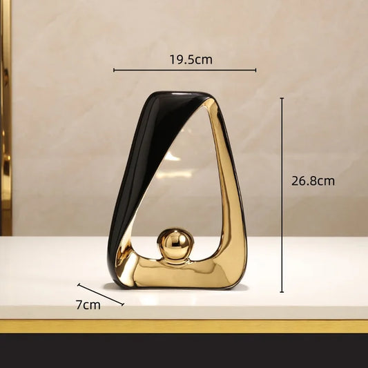 Luxe Triangle - Trojuholníky Zlatý dekor