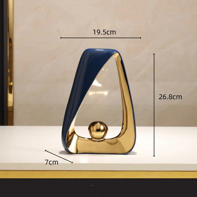 Luxe Triangle - Trojuholníky Zlatý dekor