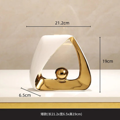 Luxe Triangle - Trojuholníky Zlatý dekor