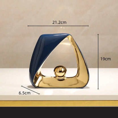Luxe Triangle - Trojuholníky Zlatý dekor