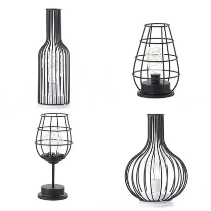 GildedGlow - Vintage lampa