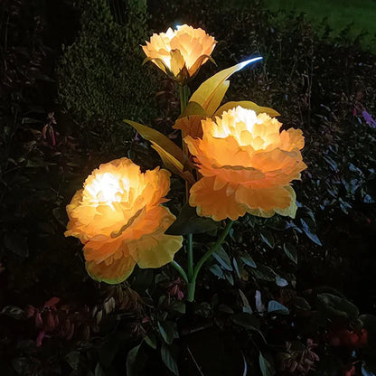 PeonyGlow - Solárne kvetinové svetlo