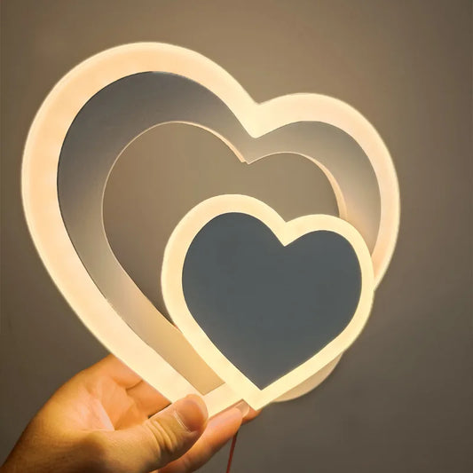 StylishShine - Nástenné svietidlo Heart