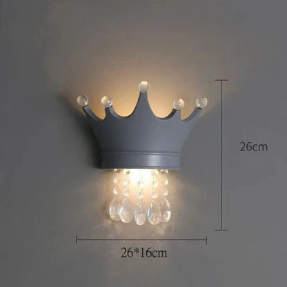 LuminaGlimmer - Nástenné svietidlo Crown