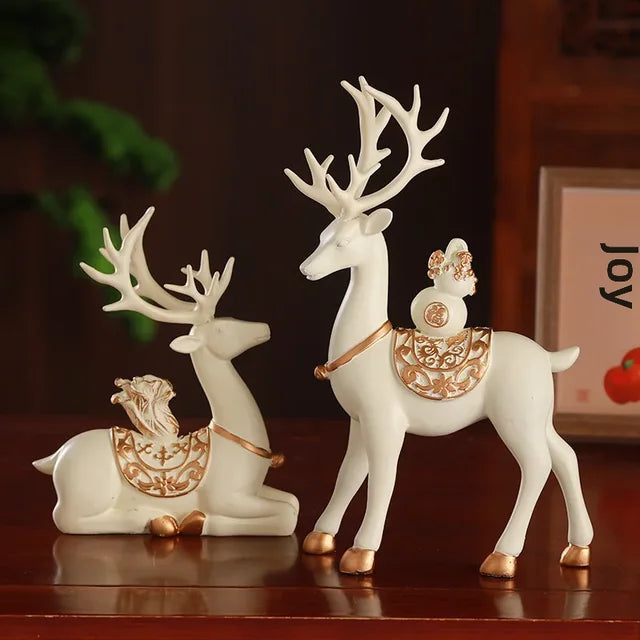 ChicDécor - Elegantné figúrky jeleňov