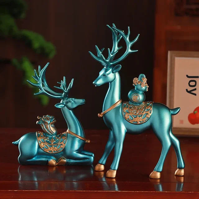 ChicDécor - Elegantné figúrky jeleňov
