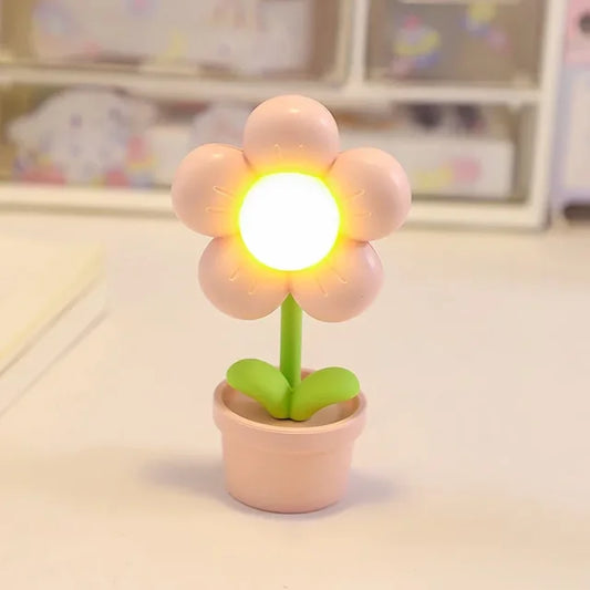 BloomLite - Malá kvetinová stolová lampa