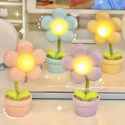 BloomLite - Malá kvetinová stolová lampa