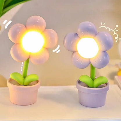BloomLite - Malá kvetinová stolová lampa