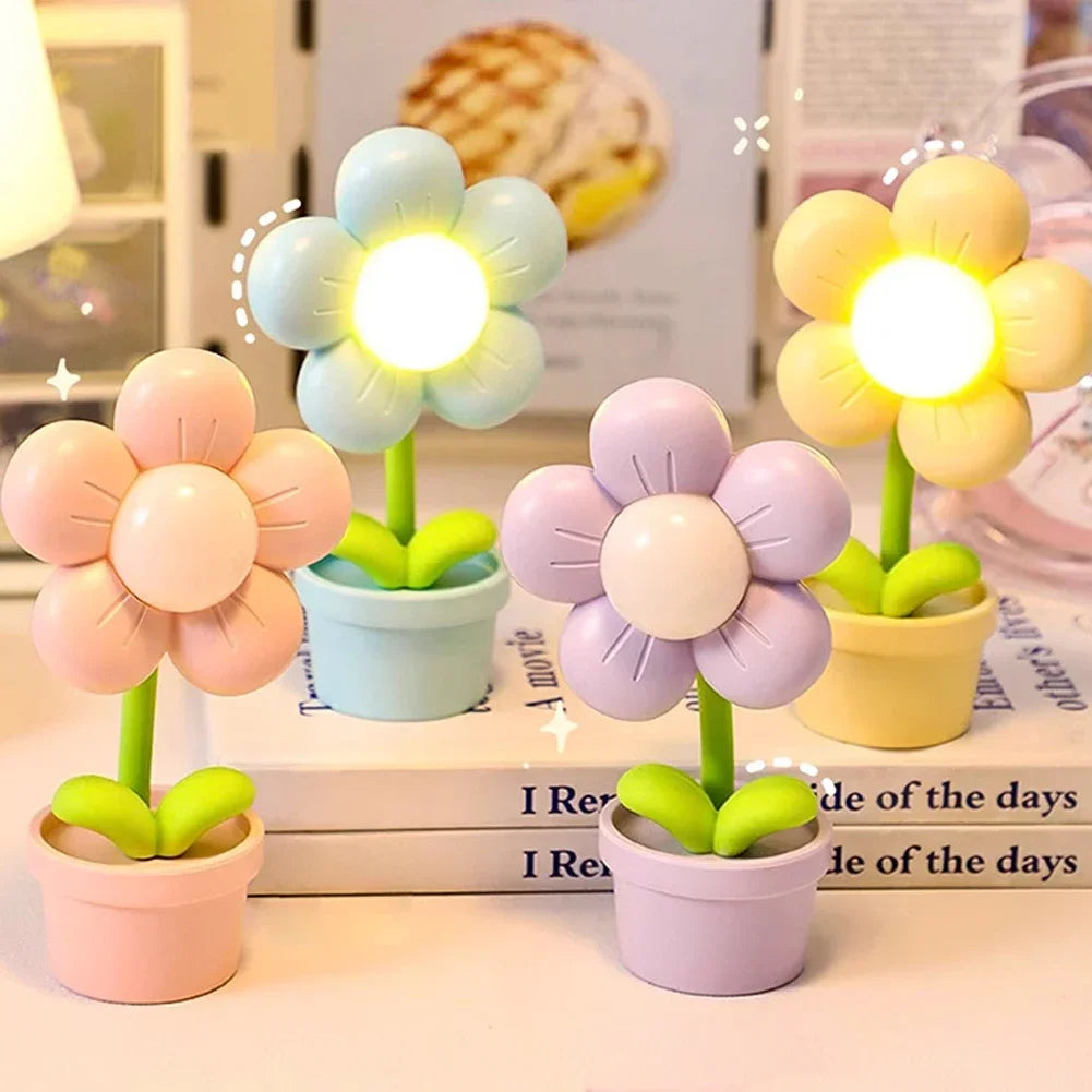 BloomLite - Malá kvetinová stolová lampa