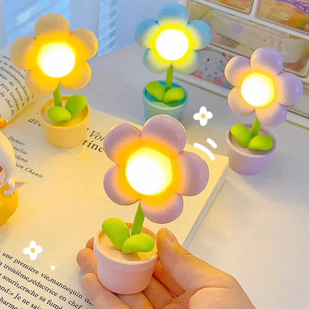 BloomLite - Malá kvetinová stolová lampa